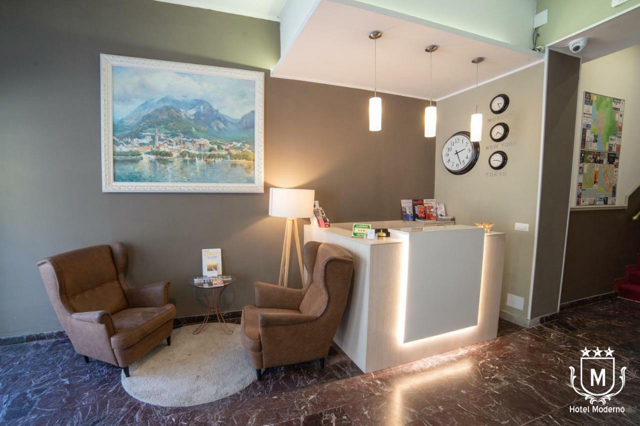 Hotel Moderno Lecco Exterior foto